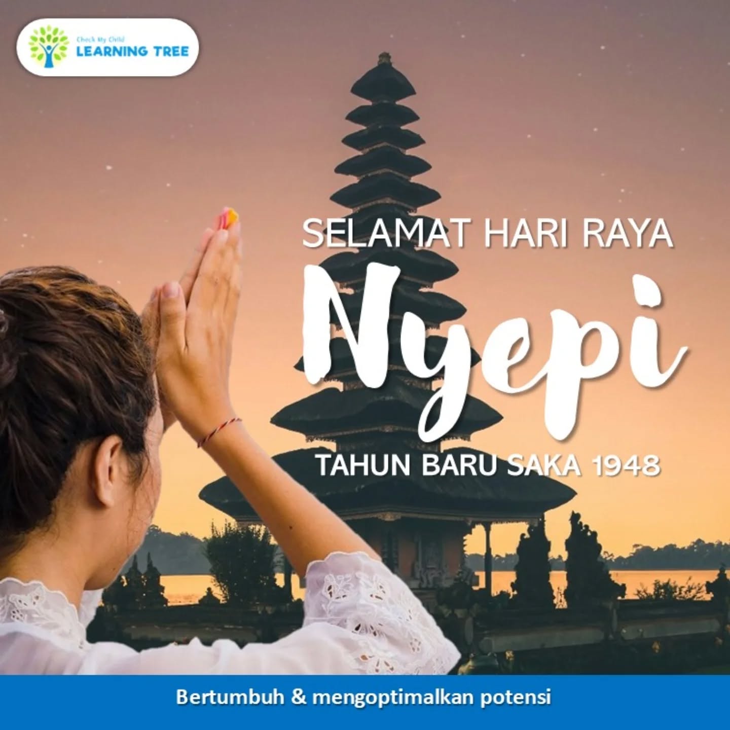 Selamat Hari Raya Nyepi, Tahun Baru Saka 1948 untuk semua teman-teman yang nerayakan.
#cmclearningtreemeruya 
#psikologi#okupasiterapipediatrifisioterapianak#specialeducation#bertumbuhdanmengoptimalkanpotensi