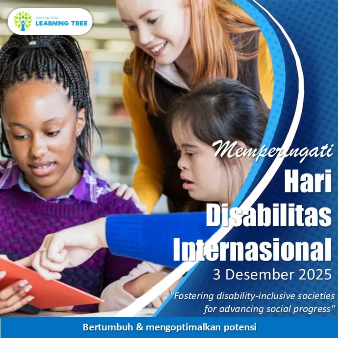 Keberagaman adalah bagian dari kehidupan manusia. Yuk, kita dukung dan hargai potensi anak-anak kita, karena dunia inklusi dimulai dari.pikiran yang terbuka.
#tumbuhkembang #cmclearningtreemeruya 
#psikologi #okupasiterapipediatri#fisioterapianak #specialeducation #bertumbuhdanmengoptimalkanpotensi